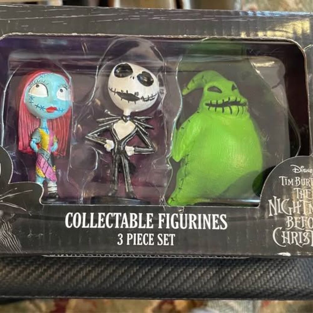 Disney Nightmare Before Christmas
Collectable Figurines 3 Piece Set New in Box